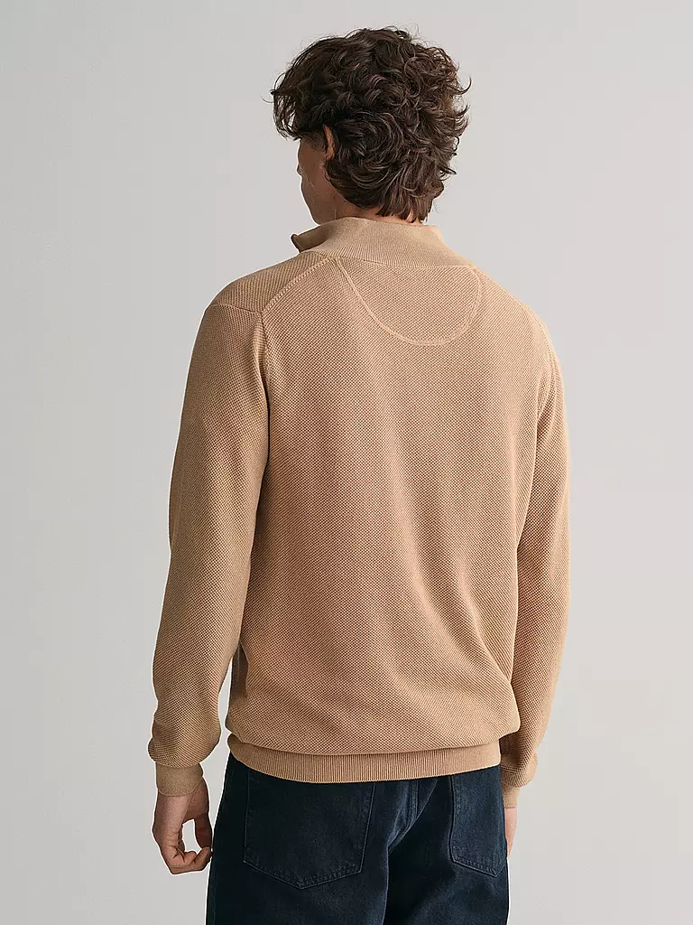 GANT | Troyer Pullover | beige