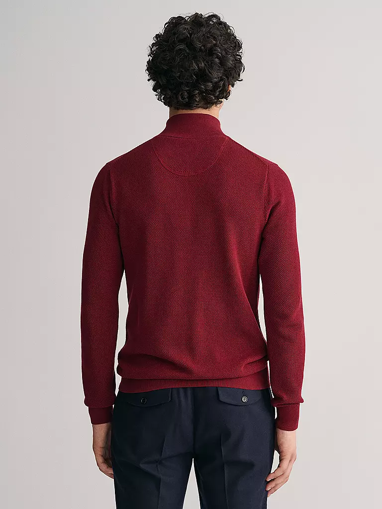 GANT | Troyer Pullover | dunkelrot