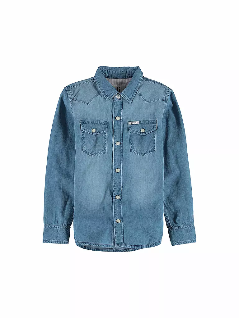 GARCIA | Jungen Hemd | blau