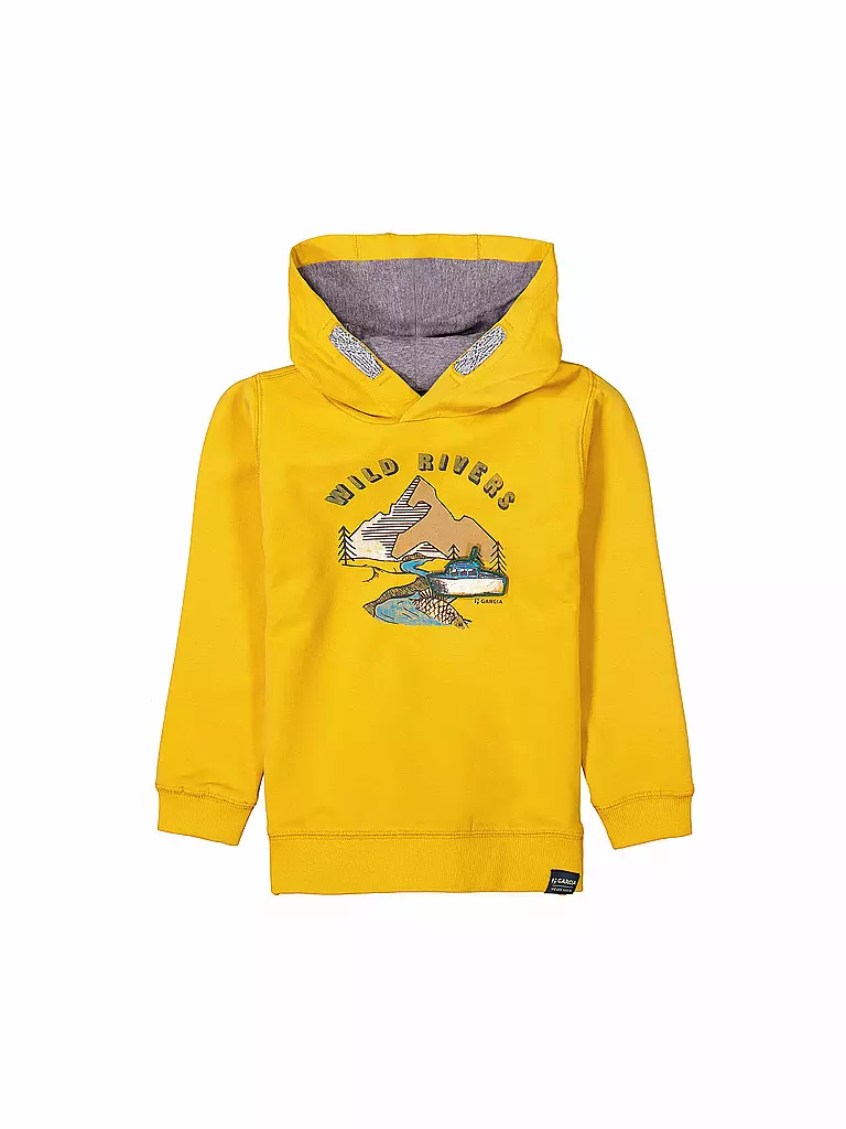 GARCIA | Jungen Kapuzensweater - Hoodie  | gelb