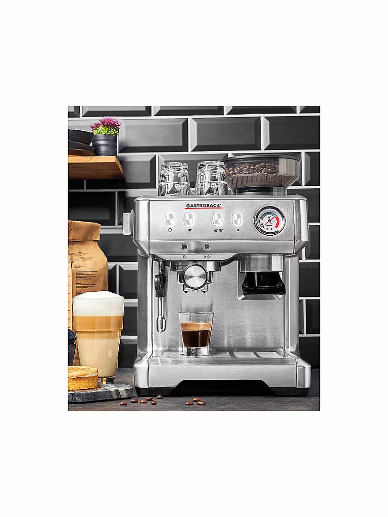 GASTROBACK | Design Espresso Advanced Barista 42619 | silber