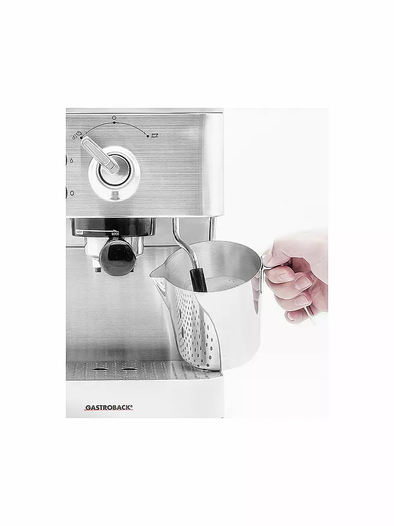 GASTROBACK | Espressoautomat Design Espresso Plus 42606 | silber