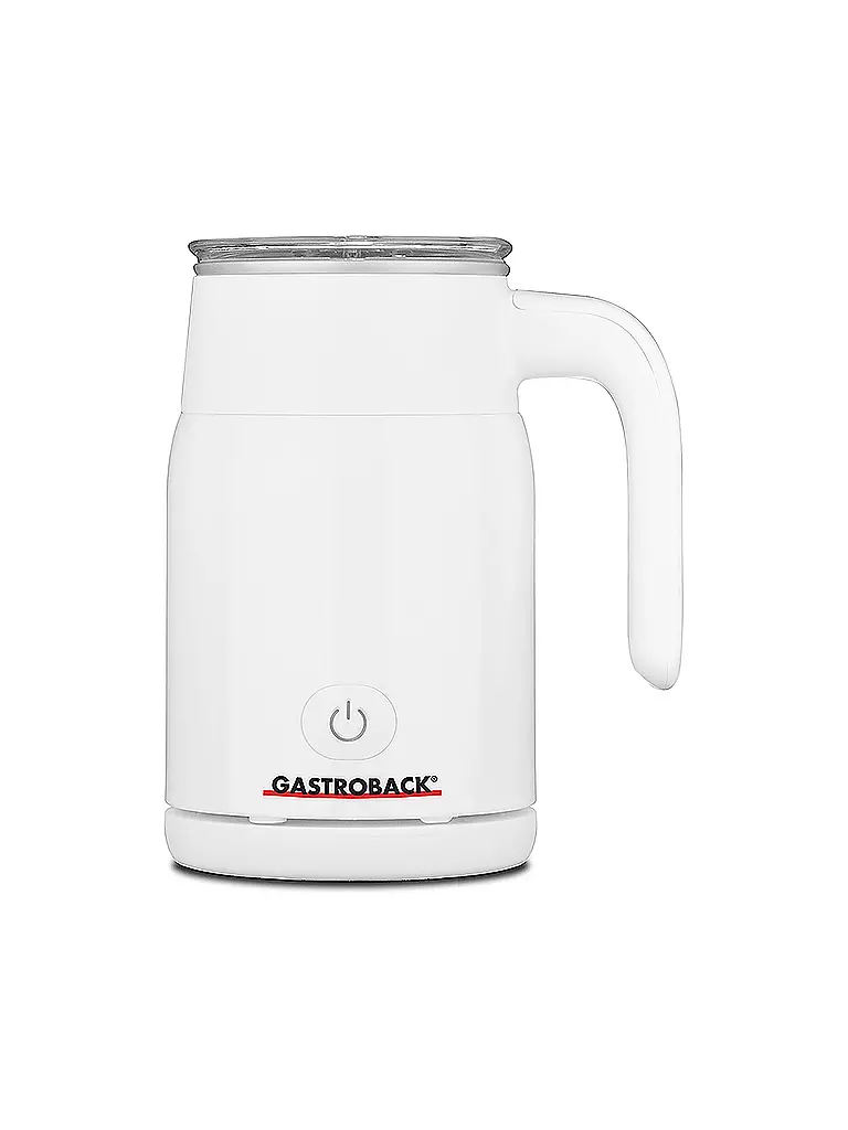 GASTROBACK | Milchschäumer Latte Magic Weiss | weiss