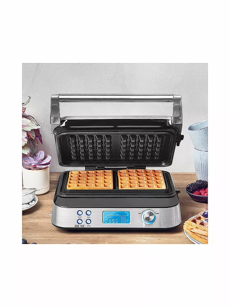 GASTROBACK | Waffeleisen Advanced Control 42424 | silber