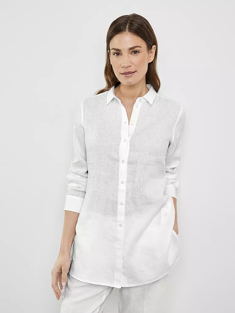 GERRY WEBER | Bluse  | weiss