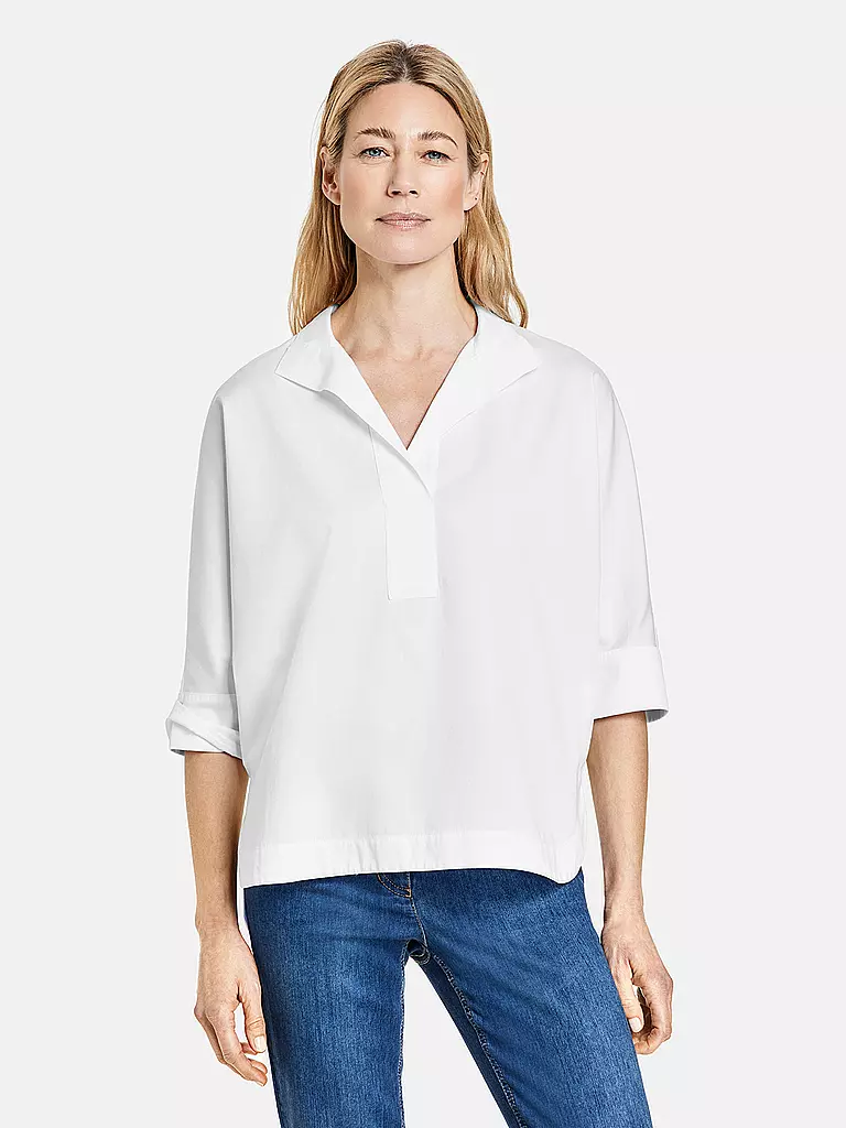 GERRY WEBER | Bluse Casual Fit | weiß