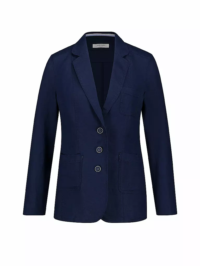 GERRY WEBER | Blusenblazer Basic-Fit | blau