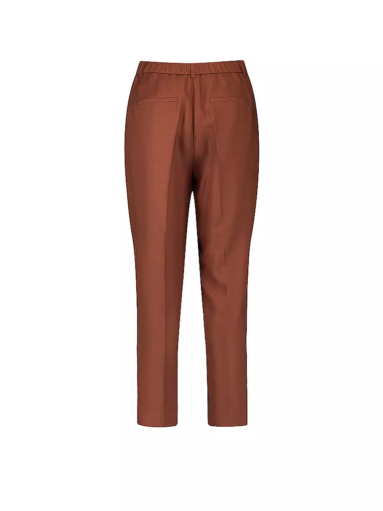 GERRY WEBER | Businesshose 7/8 | dunkelrot