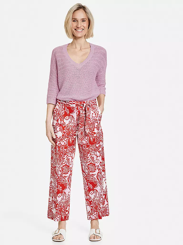 GERRY WEBER | Culotte | rot