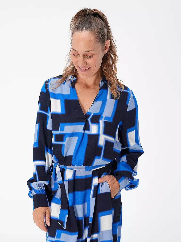 GERRY WEBER | Hemdblusenkleid | blau