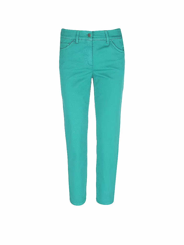 GERRY WEBER | Jeans Slim Fit 7/8 | grün