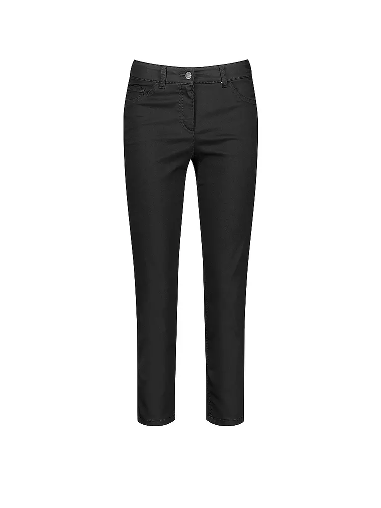 GERRY WEBER | Jeans Slim Fit 7/8 | schwarz