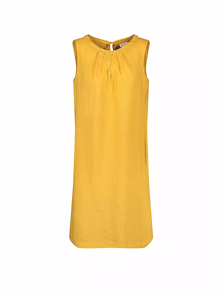 GERRY WEBER | Leinenkleid  | gelb
