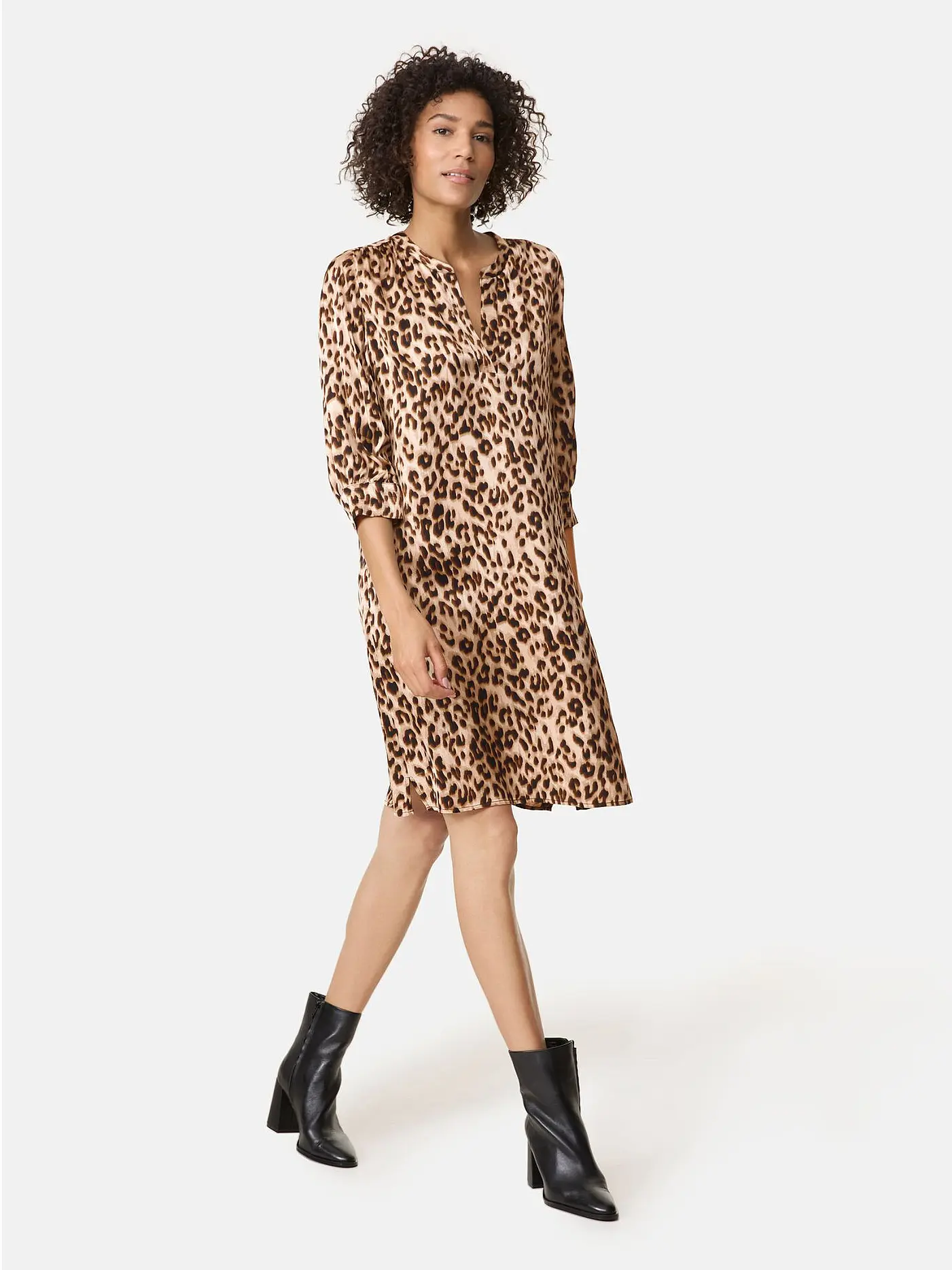 GERRY WEBER | Midikleid | braun
