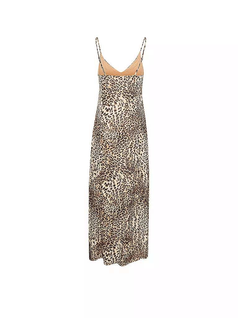 GESTUZ | Maxikleid LEELO | hellbraun