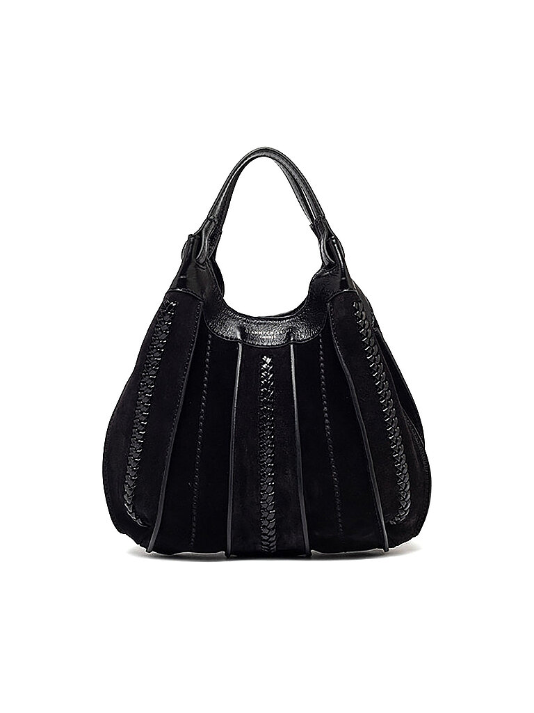 GIANNI CHIARINI Ledertasche - Hobo Bag DUA Medium schwarz