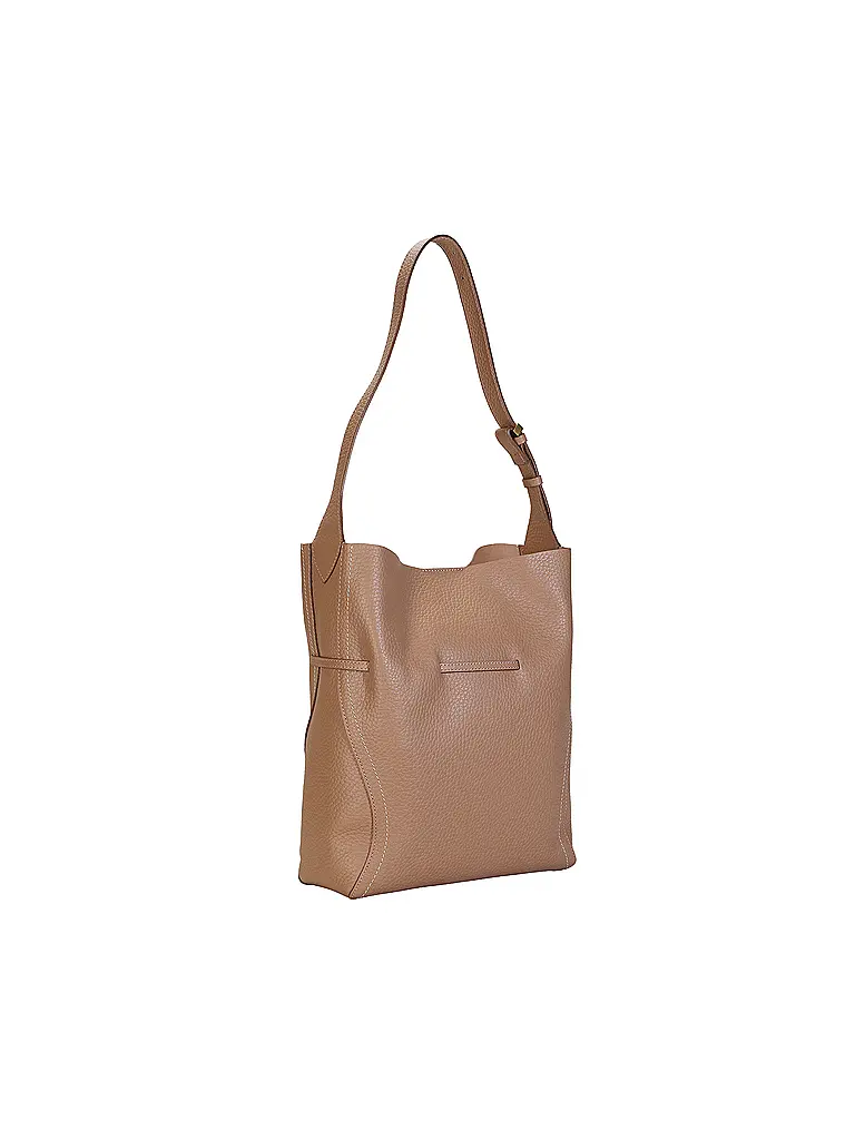 GIANNI CHIARINI | Ledertasche - Bucket Bag SIENNA | Beige