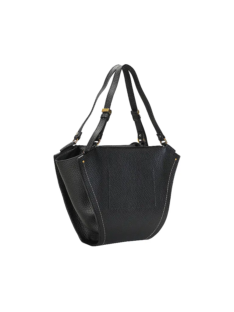 GIANNI CHIARINI | Ledertasche - Henkeltasche BLOOM  | Schwarz