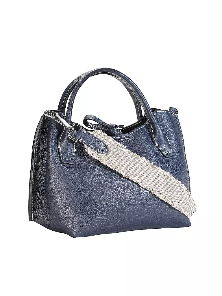 GIANNI CHIARINI | Ledertasche - Henkeltasche FIAMMA | dunkelblau
