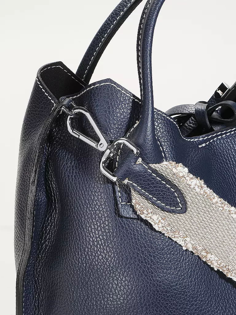 GIANNI CHIARINI | Ledertasche - Henkeltasche FIAMMA | dunkelblau