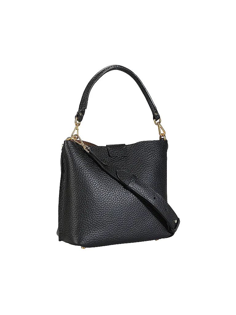 GIANNI CHIARINI | Ledertasche - Hobo Bag ARETHA | schwarz
