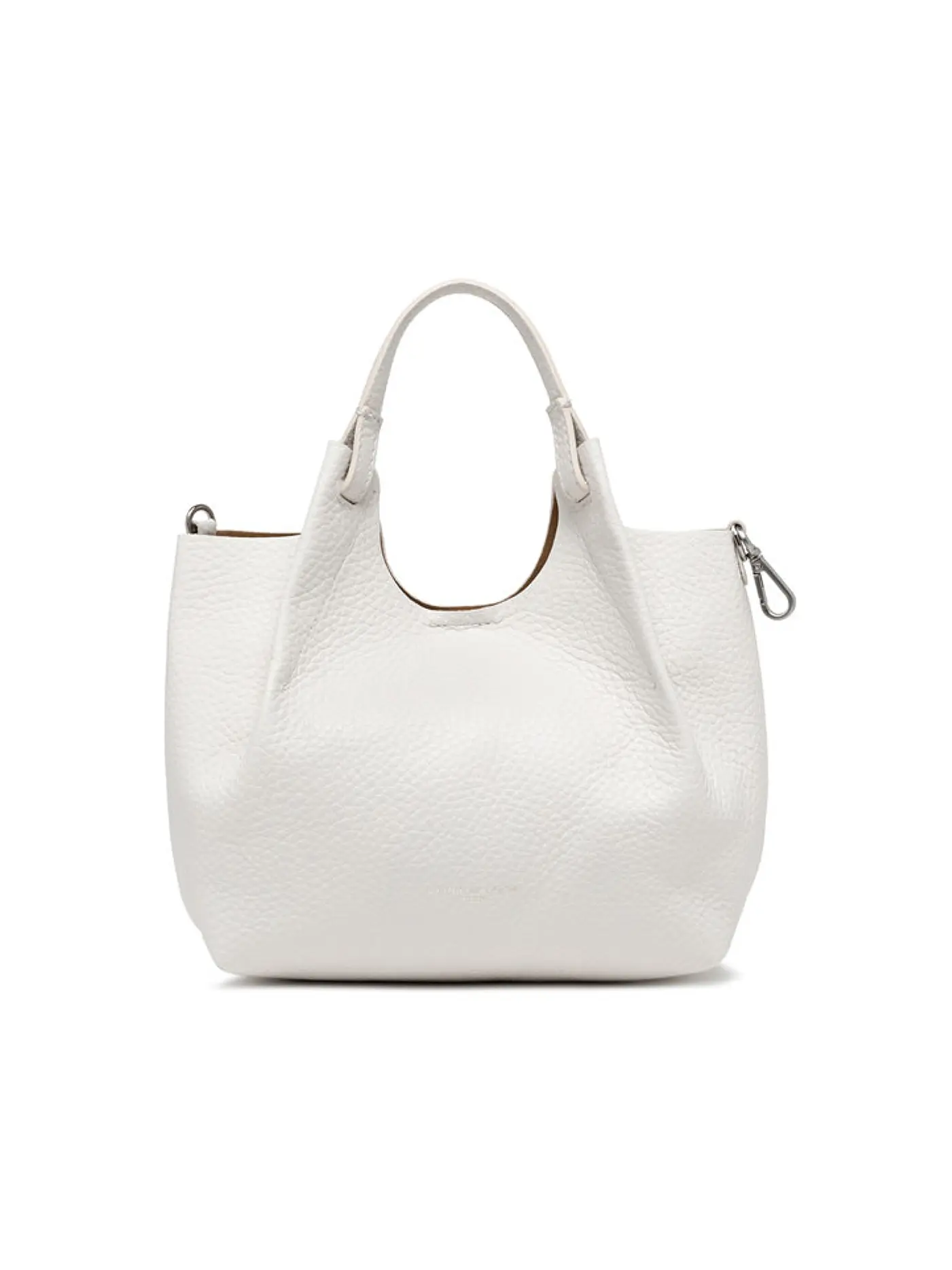 GIANNI CHIARINI | Ledertasche - Hobo Bag DUA  | weiss