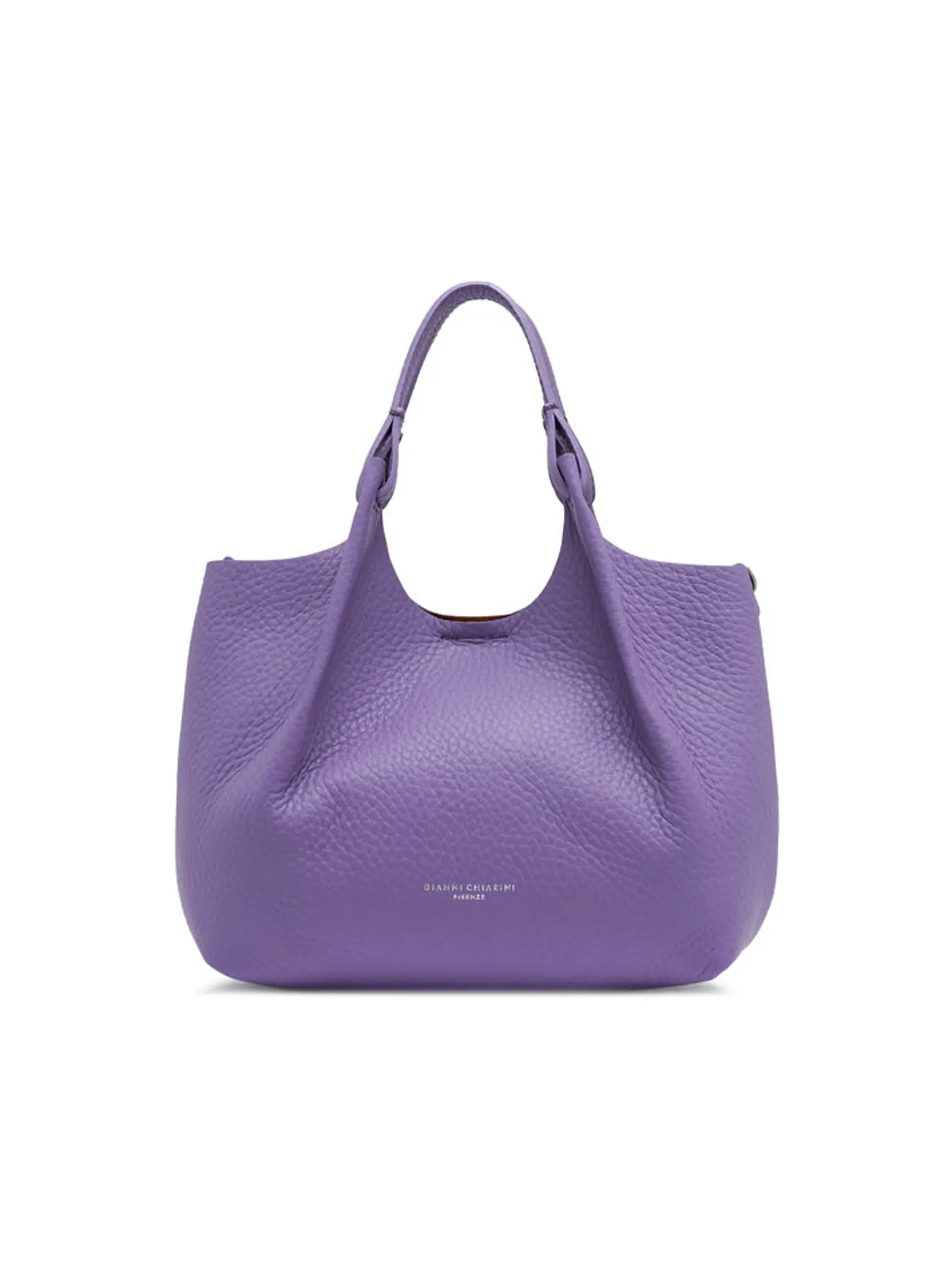 GIANNI CHIARINI | Ledertasche - Hobo Bag DUA  | lila