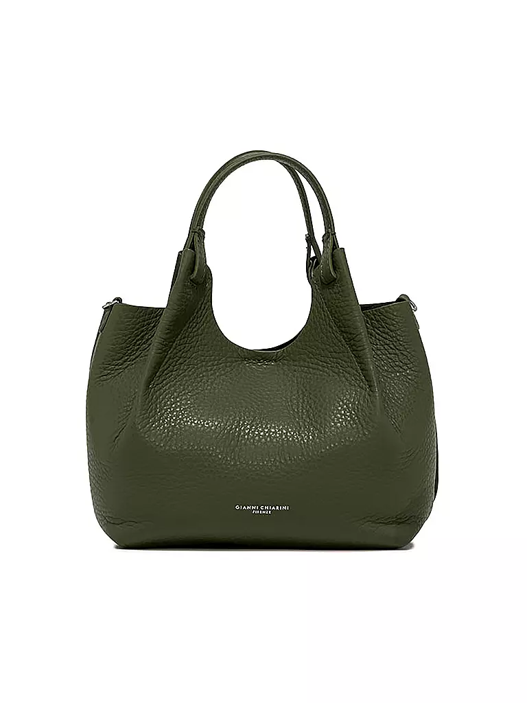 GIANNI CHIARINI | Ledertasche - Hobo Bag DUA  | olive