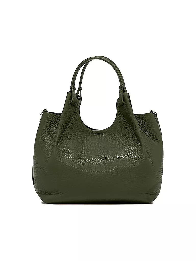 GIANNI CHIARINI | Ledertasche - Hobo Bag DUA  | olive