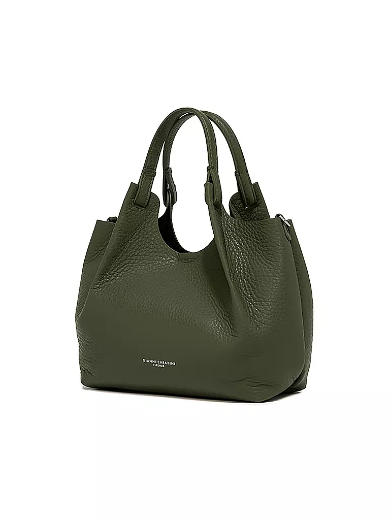 GIANNI CHIARINI | Ledertasche - Hobo Bag DUA  | olive