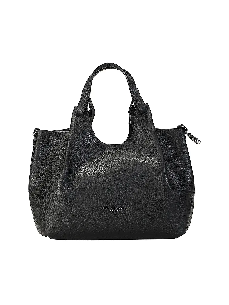 GIANNI CHIARINI | Ledertasche - Hobo Bag DUA  | Schwarz