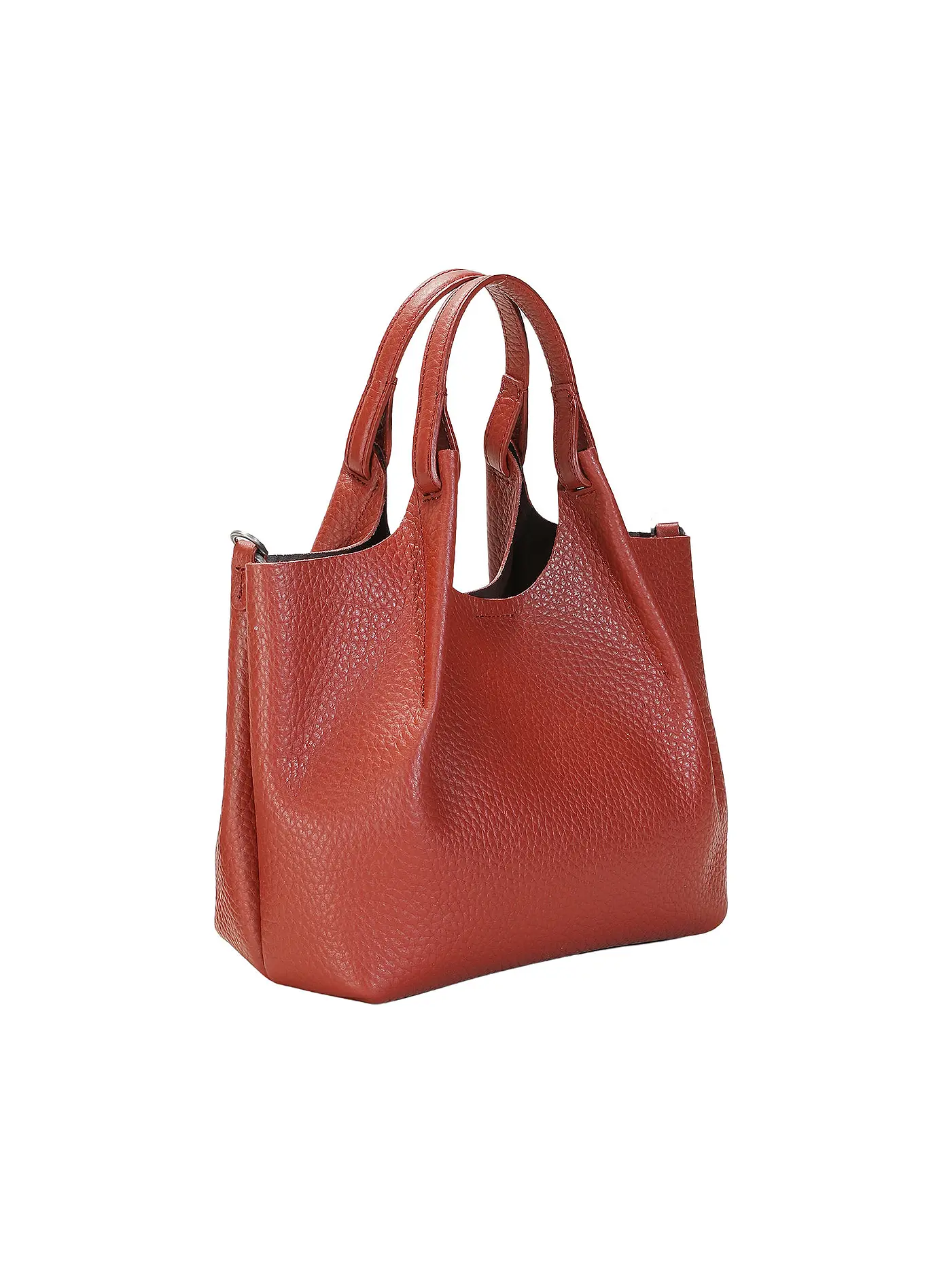 GIANNI CHIARINI | Ledertasche - Hobo Bag DUA  | dunkelrot