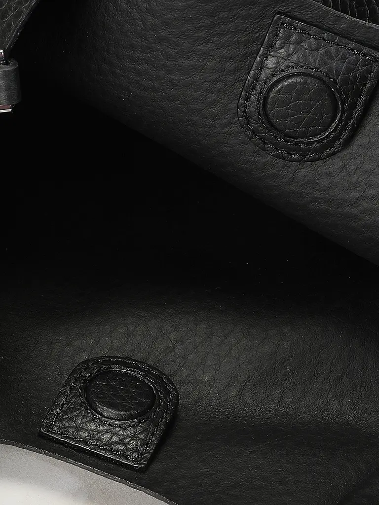 GIANNI CHIARINI | Ledertasche - Hobo Bag DUA  | Schwarz