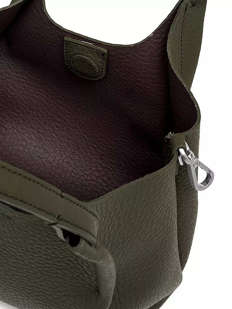 GIANNI CHIARINI | Ledertasche - Hobo Bag DUA  | olive