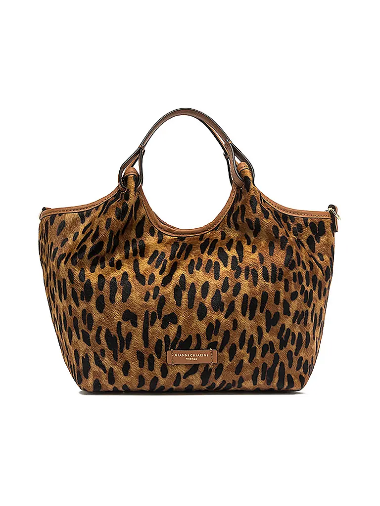 GIANNI CHIARINI | Ledertasche - Hobo Bag DUA LEO | braun