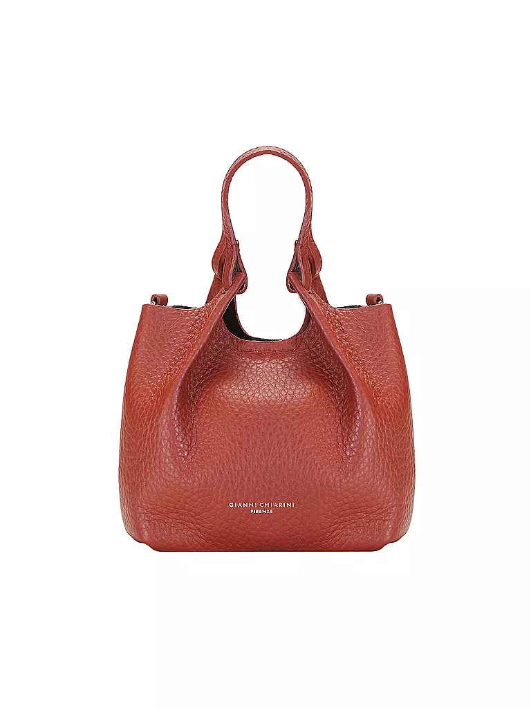 GIANNI CHIARINI | Ledertasche - Hobo Bag DUA Small | dunkelrot