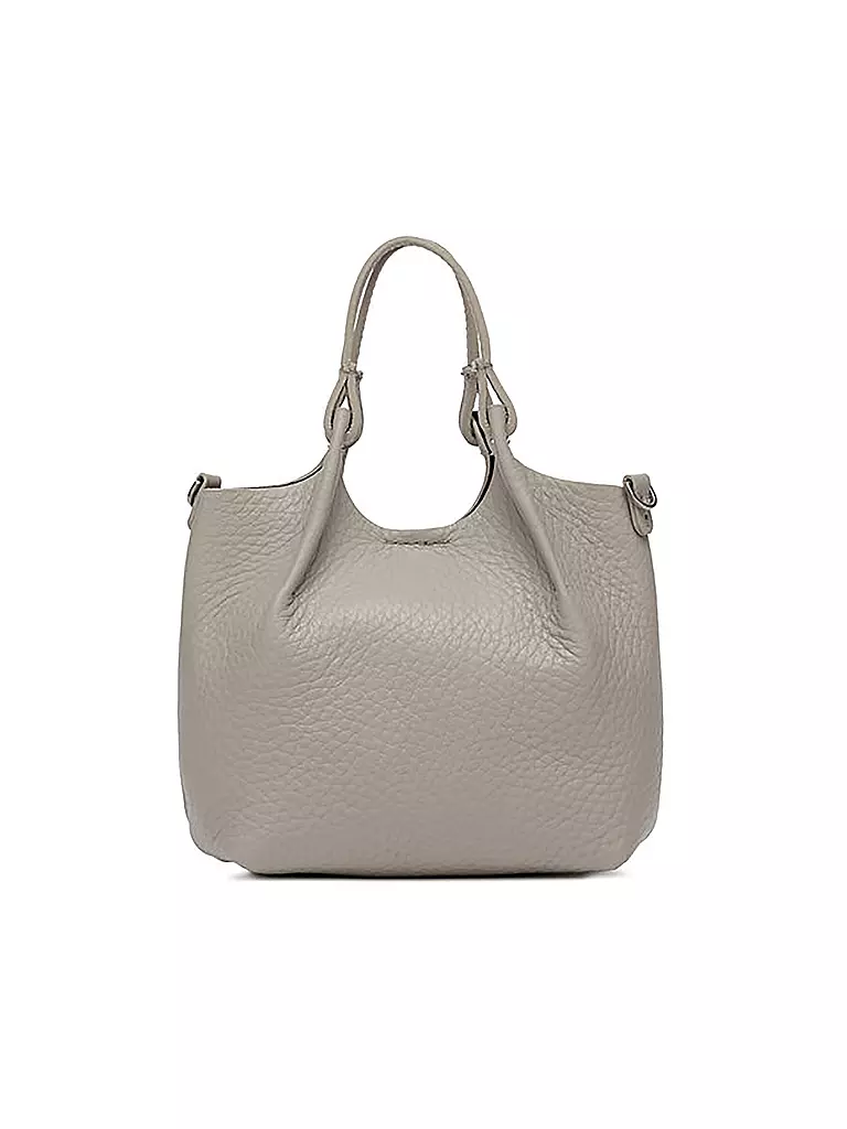 GIANNI CHIARINI | Ledertasche - Hobo Bag DUA Small | hellgrau