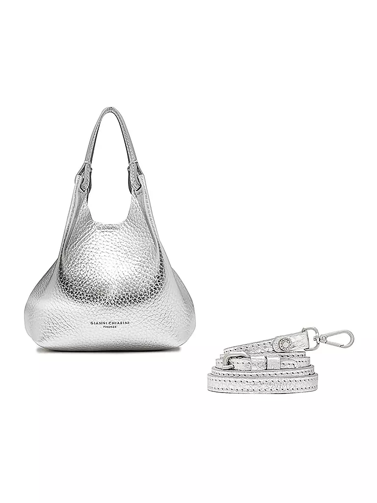 GIANNI CHIARINI | Ledertasche - Hobo Bag DUA Small | gold
