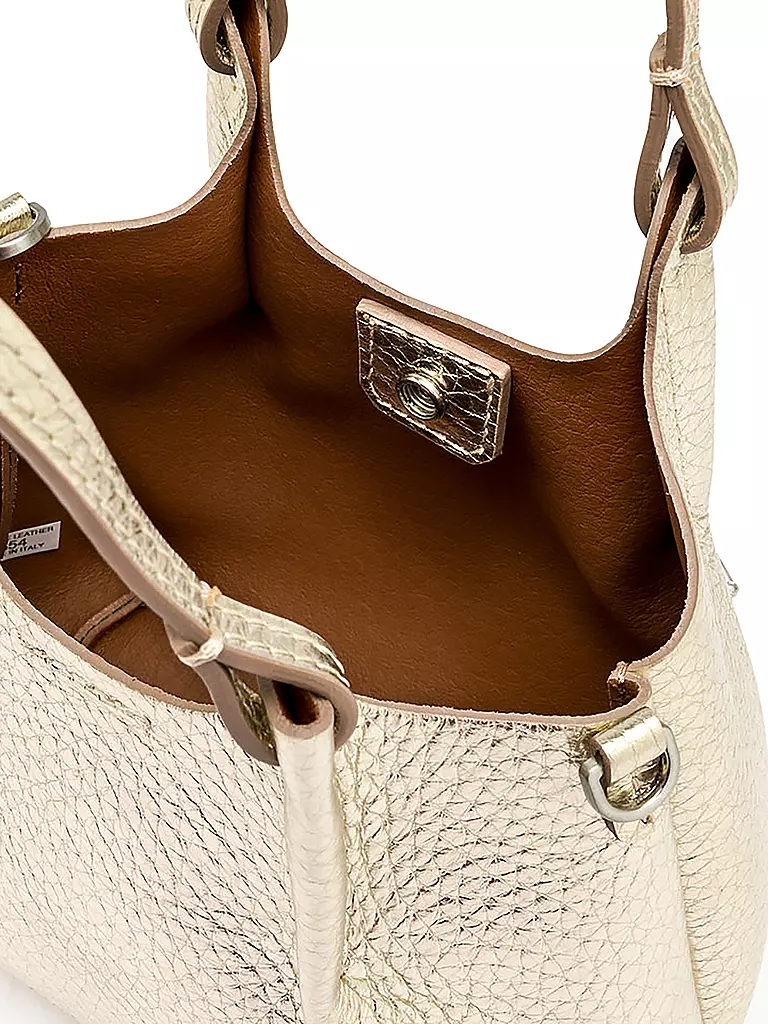 GIANNI CHIARINI | Ledertasche - Hobo Bag DUA Small | lila