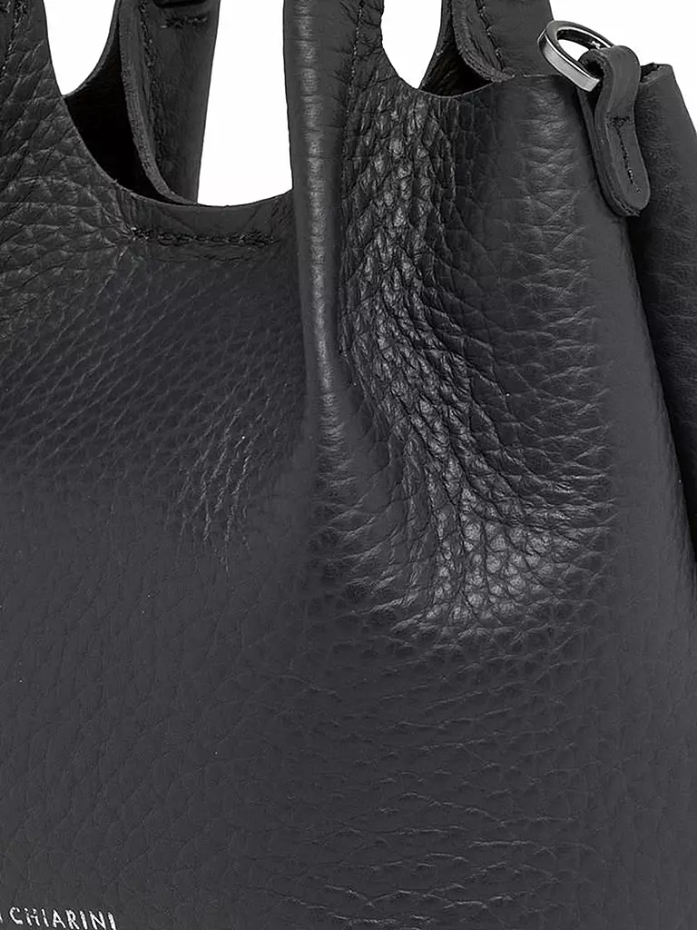 GIANNI CHIARINI | Ledertasche - Hobo Bag DUA Small | grau