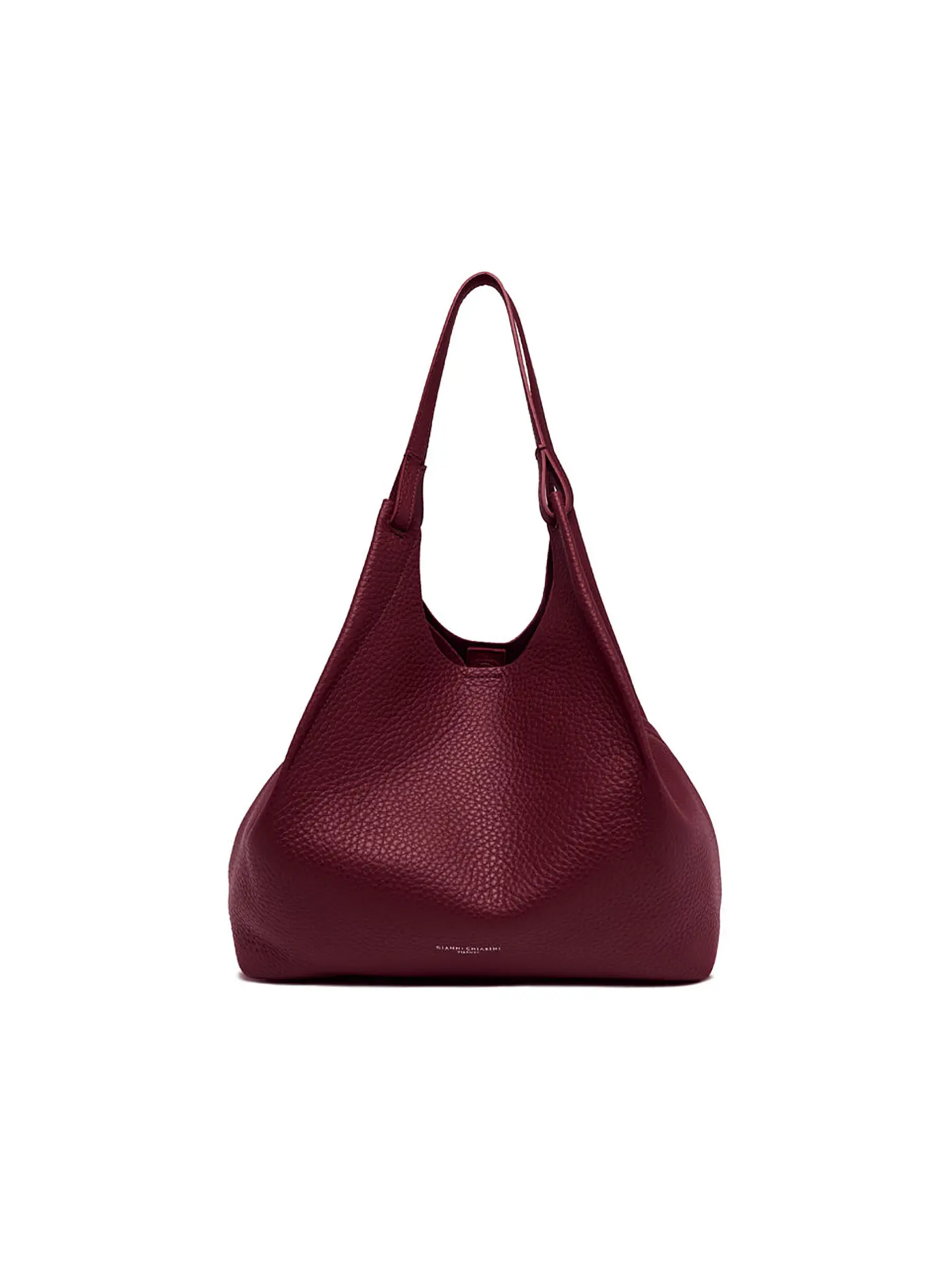 GIANNI CHIARINI | Ledertasche - Hobo Bag DUA | dunkelrot