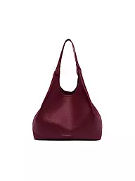 GIANNI CHIARINI | Ledertasche - Hobo Bag DUA | dunkelrot