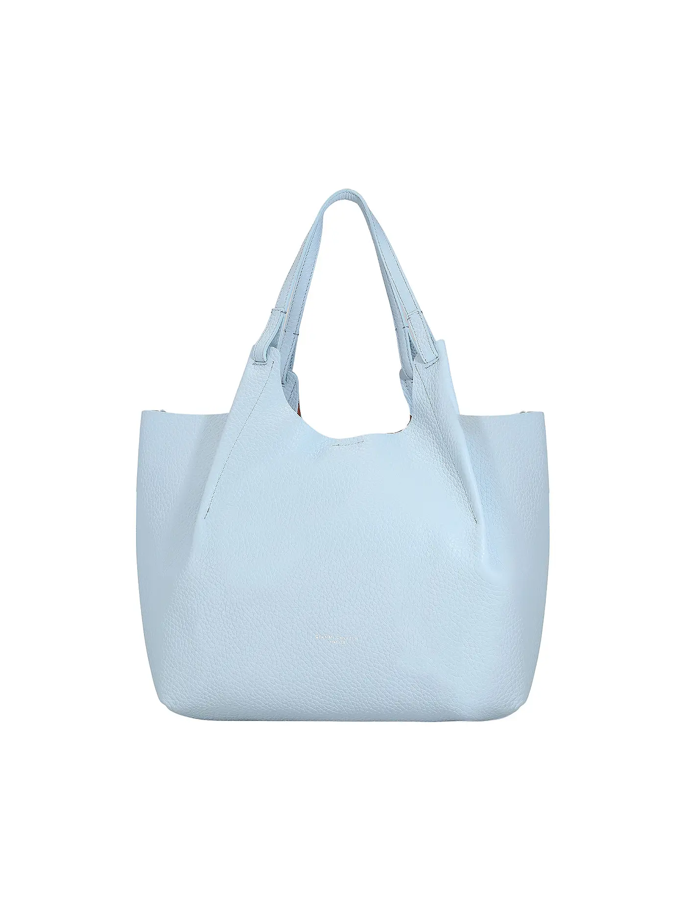 GIANNI CHIARINI | Ledertasche - Hobo Bag DUA | hellblau