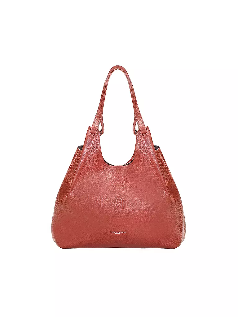GIANNI CHIARINI | Ledertasche - Hobo Bag DUA | dunkelrot