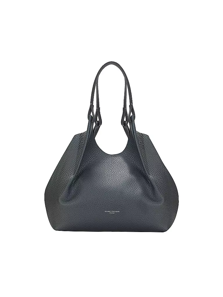 GIANNI CHIARINI | Ledertasche - Hobo Bag DUA | grau
