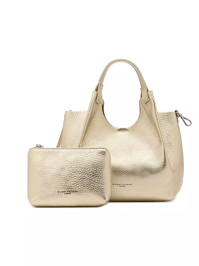 GIANNI CHIARINI | Ledertasche - Hobo Bag DUA | schwarz