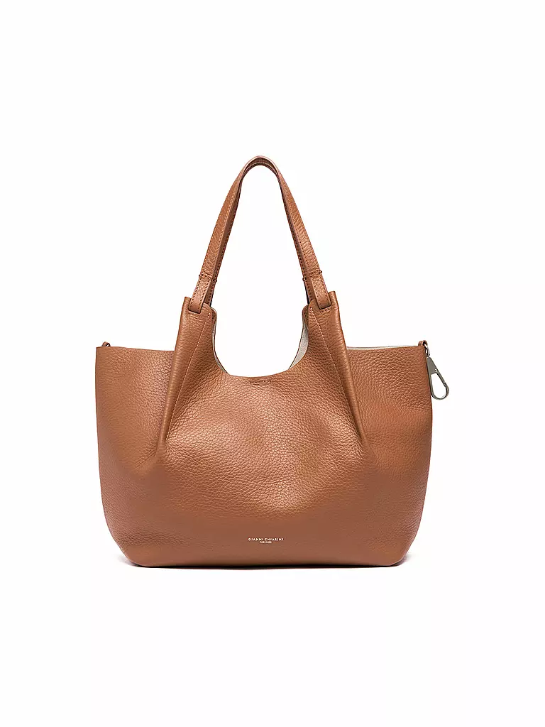 GIANNI CHIARINI | Ledertasche - Hobo Bag DUA | creme