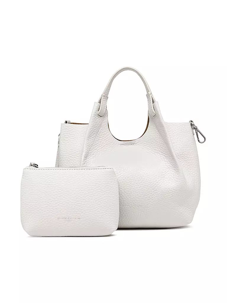 GIANNI CHIARINI | Ledertasche - Hobo Bag DUA | lila
