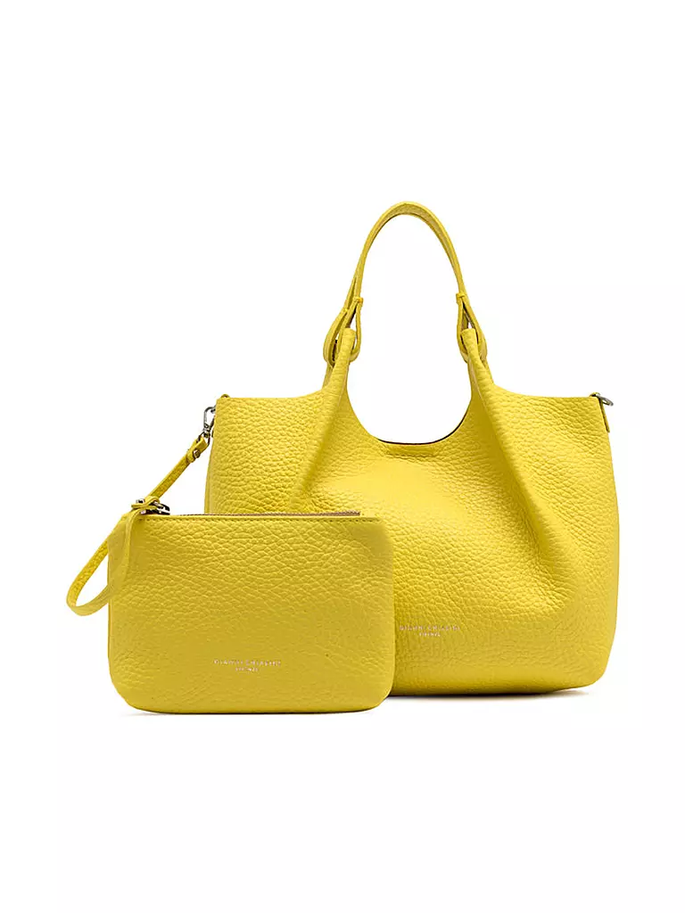 GIANNI CHIARINI | Ledertasche - Hobo Bag DUA | lila