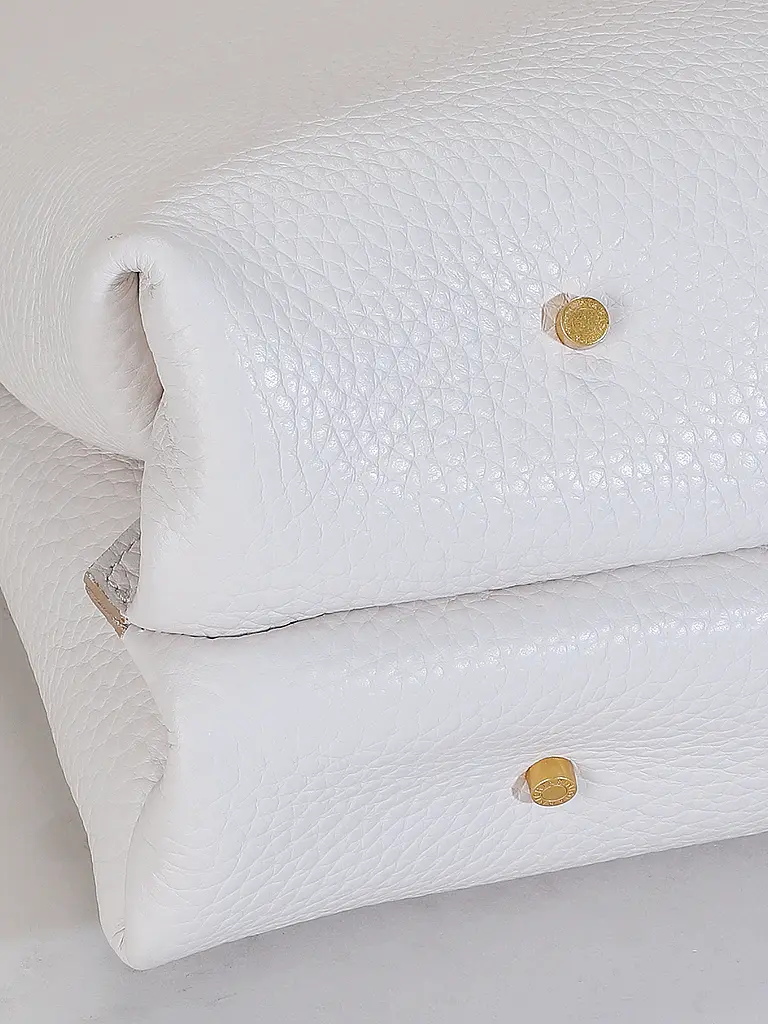 GIANNI CHIARINI | Ledertasche - Shopper AMIRA | Weiss